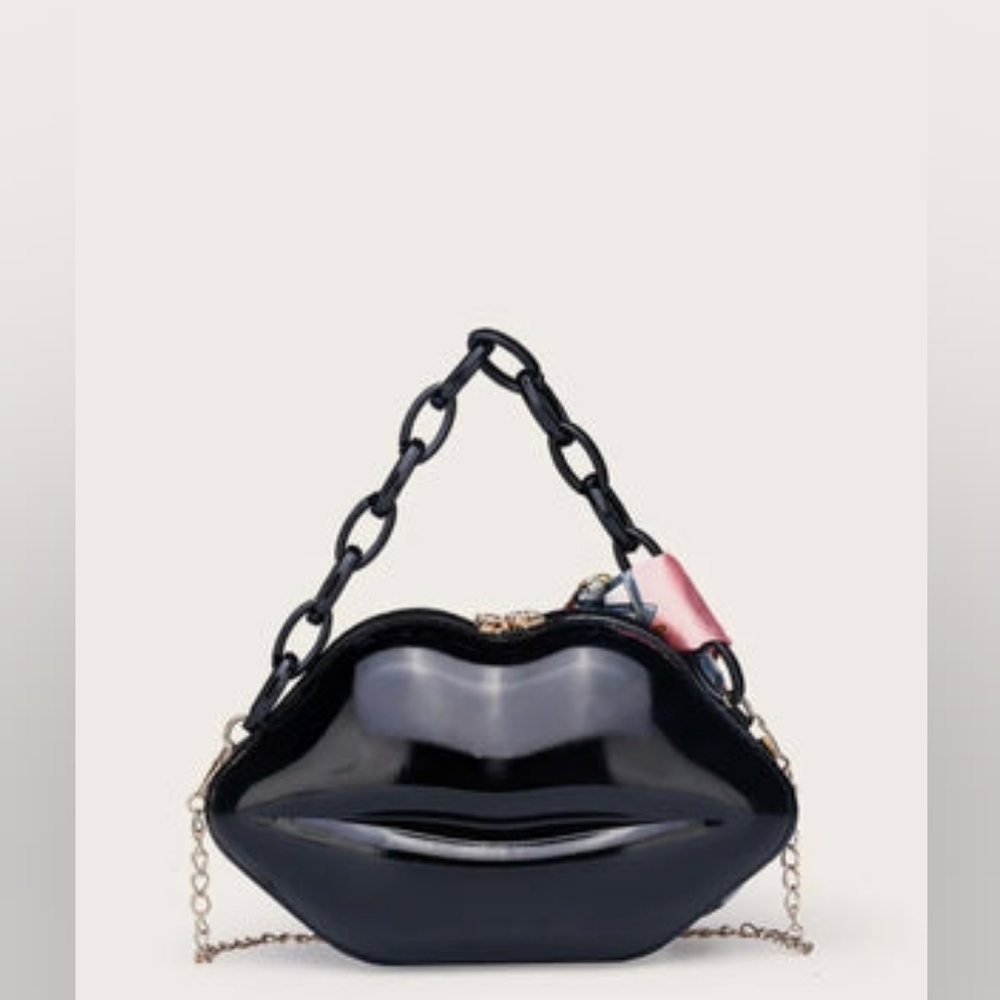 NWT‎ Juicy Lips Silveri & Company Lips purse